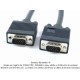 Cable VGA/SVGA (HD15) macho a macho de 3.0 m